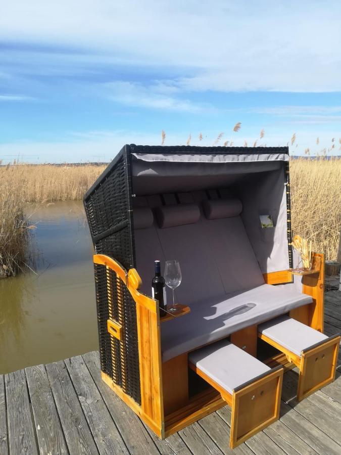 Pfahlbau Sunset II Toplage Inklusive Elektroboot Rust Eksteriør bilde