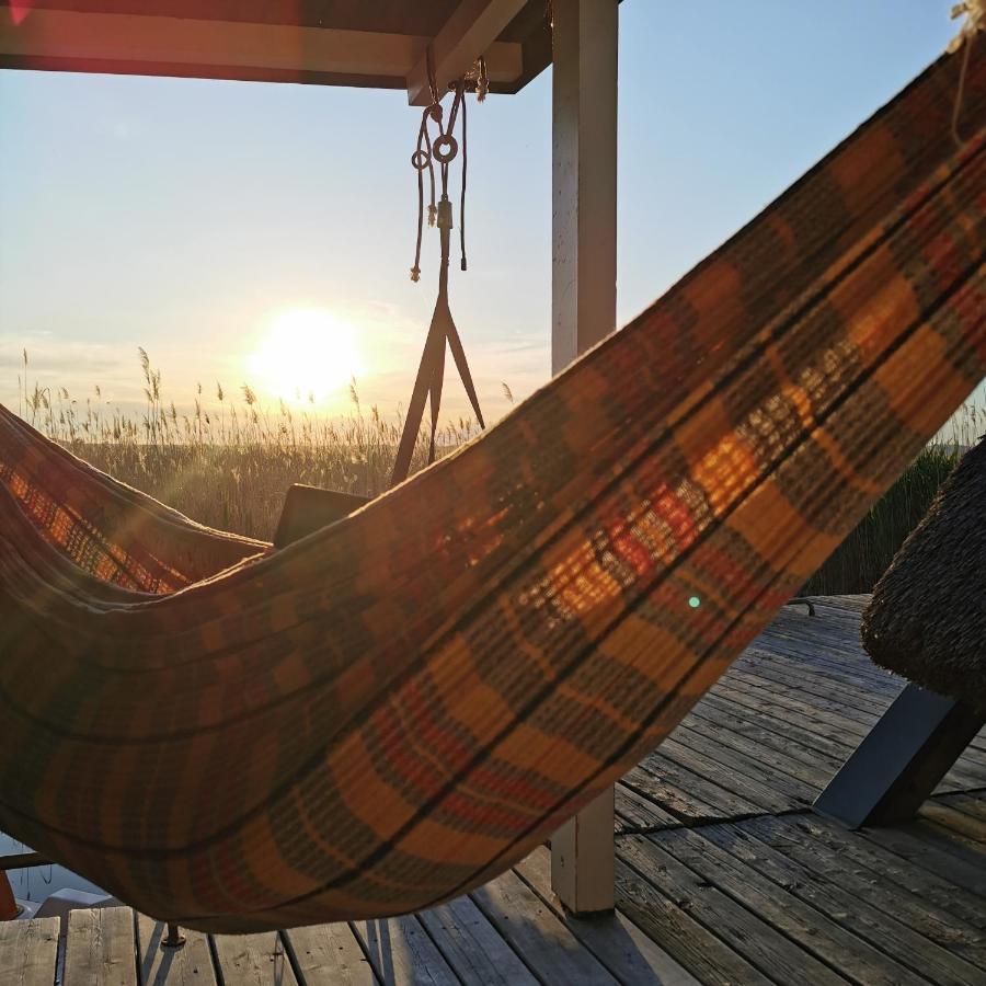 Pfahlbau Sunset II Toplage Inklusive Elektroboot Rust Eksteriør bilde